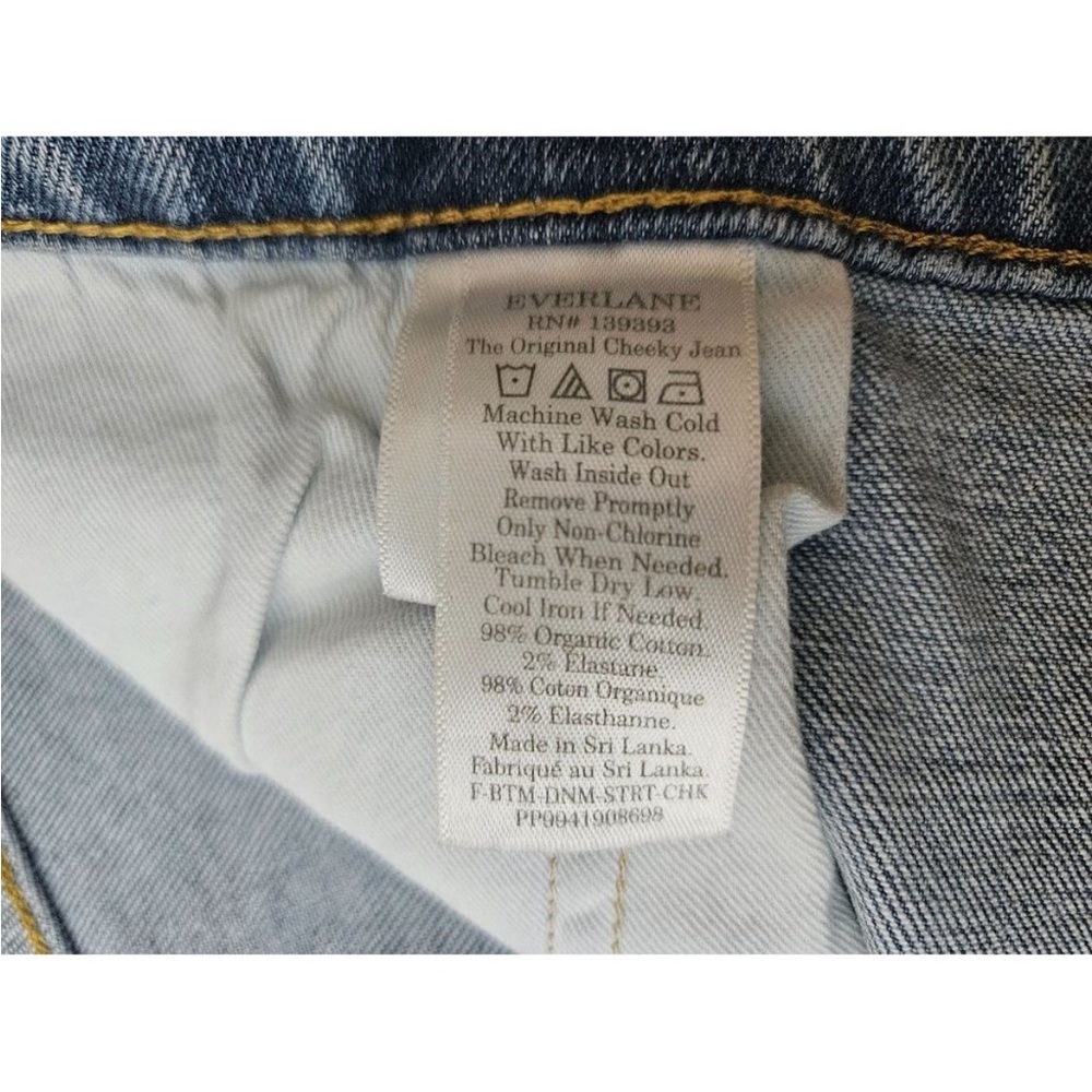 Everlane The Original Cheeky Jean Organic Cotton Women Size 33 Regular - Picture 7 of 7